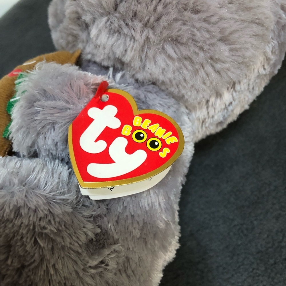 TY Beanie Boos -  Mac the Mouse (Glitter Eyes) - Picture 8 of 9